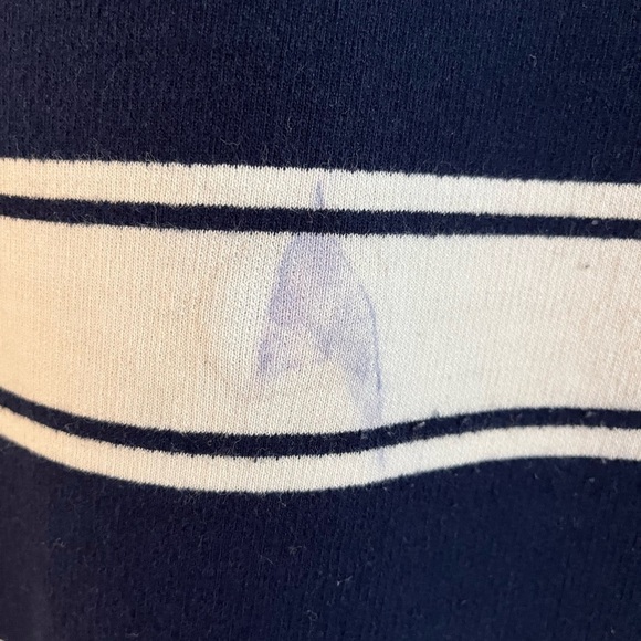 🎾 J. Crew Navy & White Tennis Stripe Racerback Mini Tank Dress , Size: S - Picture 5 of 16